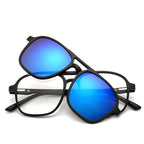 Lunettes de soleil polarisées magnétiques 6 en 1