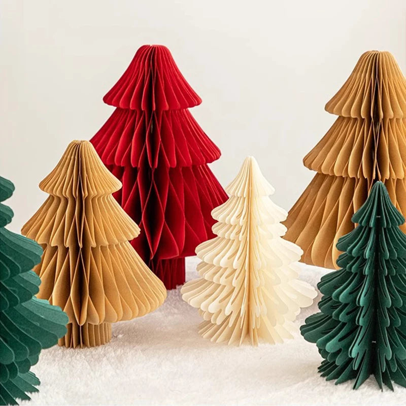 Sapin décoratif Origami en Papier