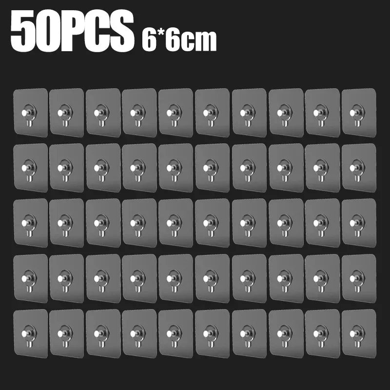 Lot de 40 Clous auto-adhésifs Fixation FORTE - Facile à installer