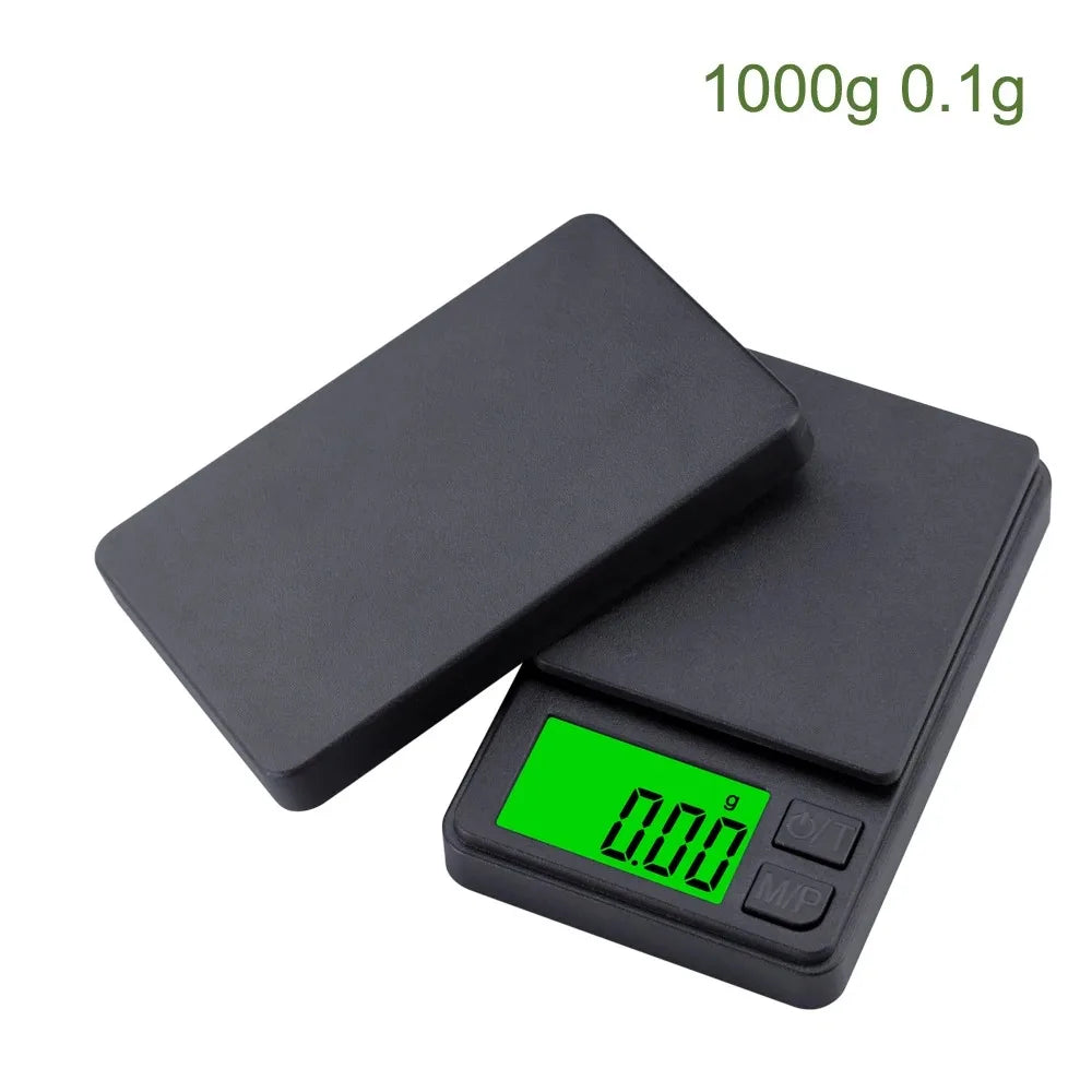 Mini Balance de Poche Rétro-Éclairée - 1KG MAX