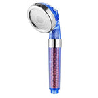 Pommeau de Douche Écologique Haute Pression 3 Jets Relaxants - Recharge Billes OFFERTE