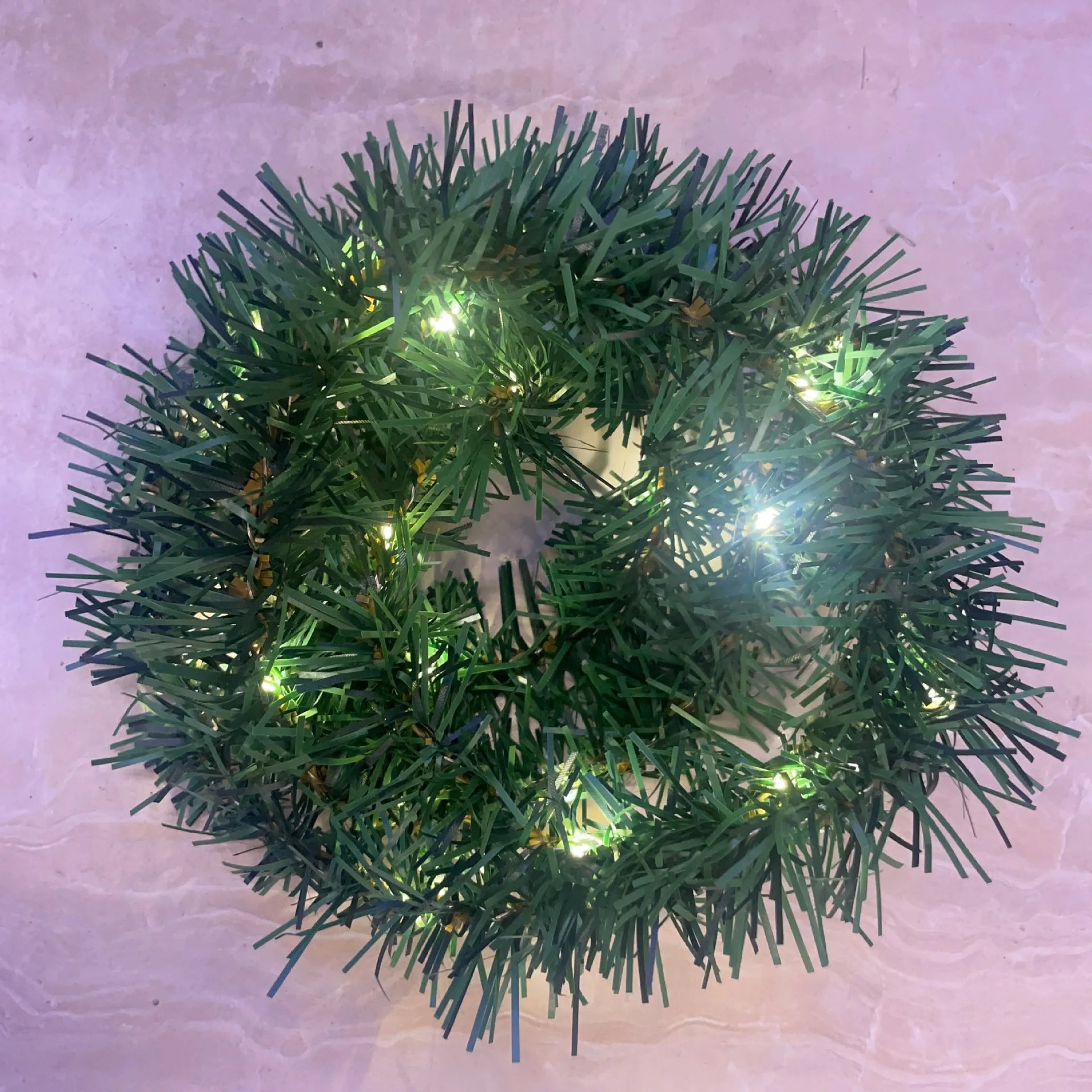 Guirlande Lumineuse Sapin Artificiel - Créer votre Arbre de Noël Mural
