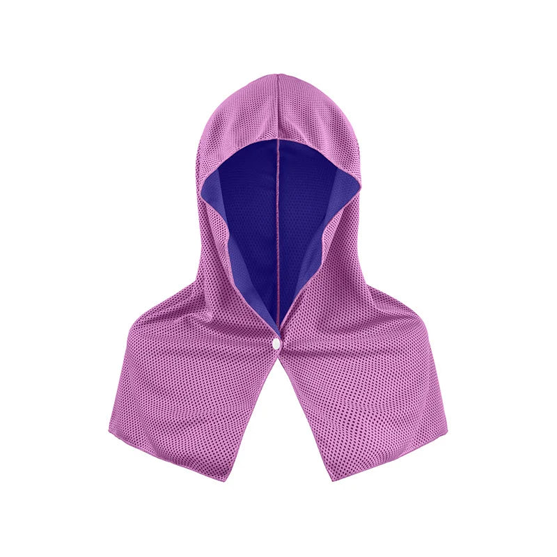 Serviette à Capuche 3 en 1 – Sèche, Anti-UV & Rafraîchissante
