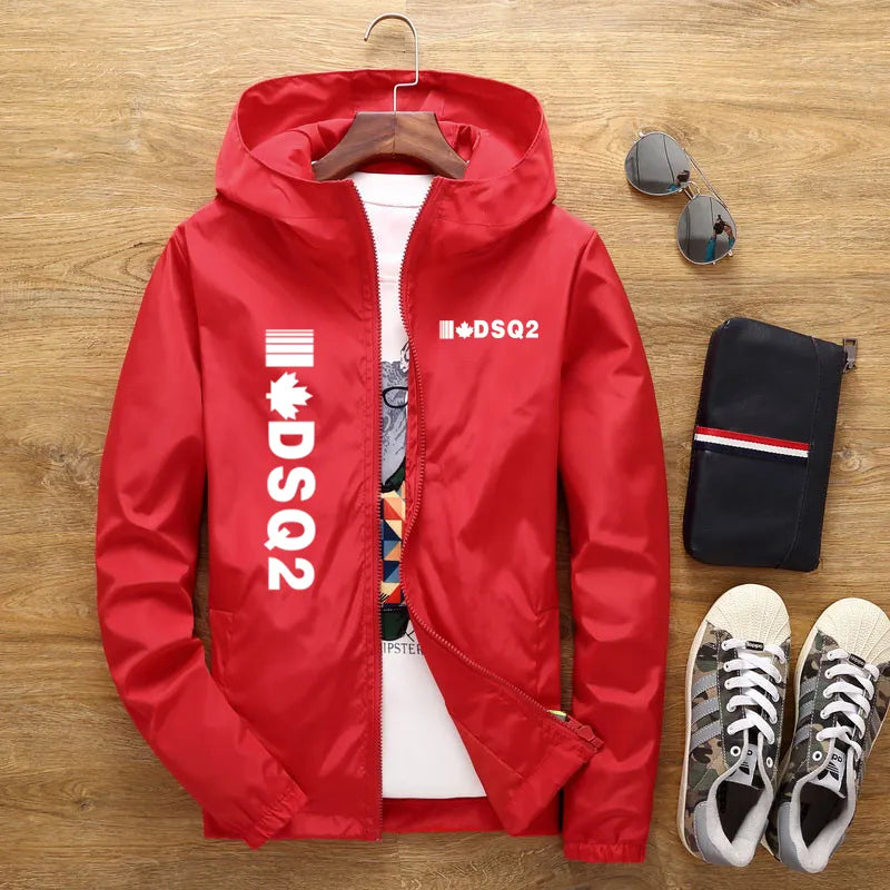 DSQ2 Canada - Veste imperméable - Modèle Mixte