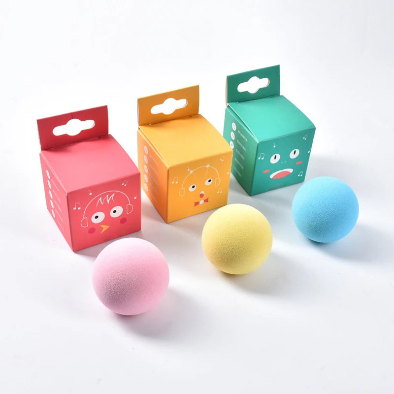 Balle Interactive Intelligente pour Chat - 1 Stick d'Herbe à Chat OFFERT