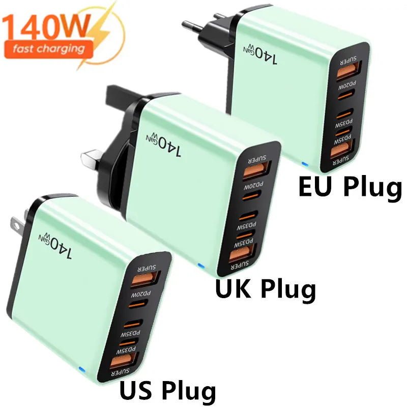 Chargeur Rapide USB & Type-C + Câble