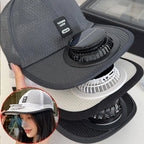 Casquette Solaire avec Ventilateur Intégré - Respirante et Rafraîchissante