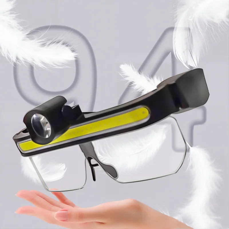 Lunettes de Protection avec LED Ultra Puissante