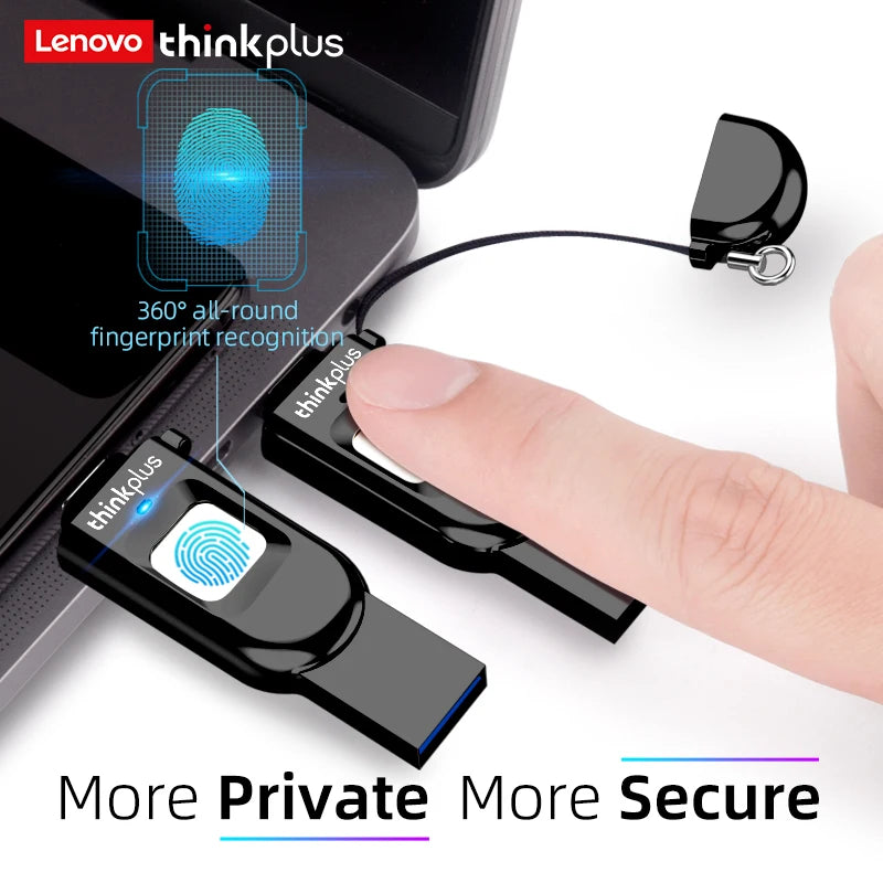 Clé USB SECURE+ à empreinte digitale - Jusqu'à 256GO