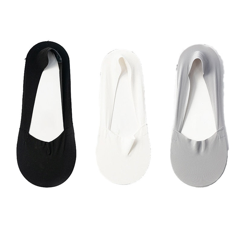 Chaussettes invisibles antidérapantes (3 paires)