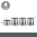 4X Coussinets en métal Multifonctions Meubles