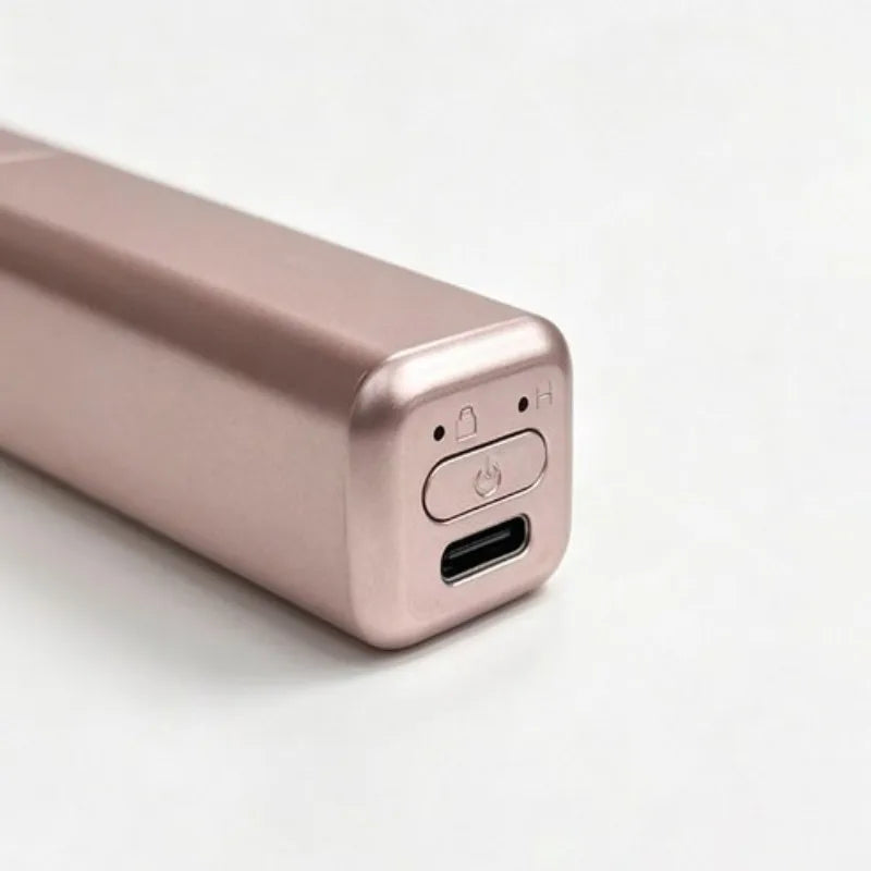 Mini Peigne Lissant Sans Fil – Fer à Lisser et Boucler Portable pour Frange et Coiffure