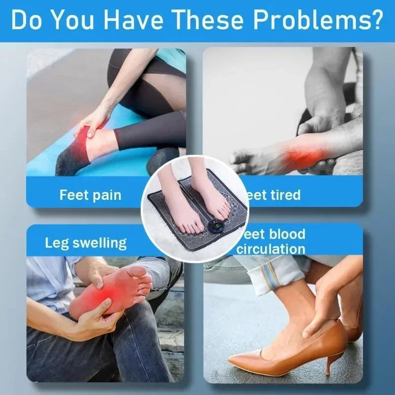 Masseur de pieds électrique EMS