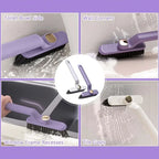 Brosse rotative 2 en 1 pour nettoyage maison