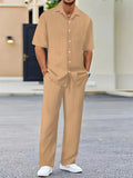 Ensemble Chemise & Pantalon Casual/ Chic - Tendance 2025