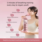 Entraîneur Respiratoire avec Timer – Capacité Pulmonaire, Muscles Abdominaux & Visage