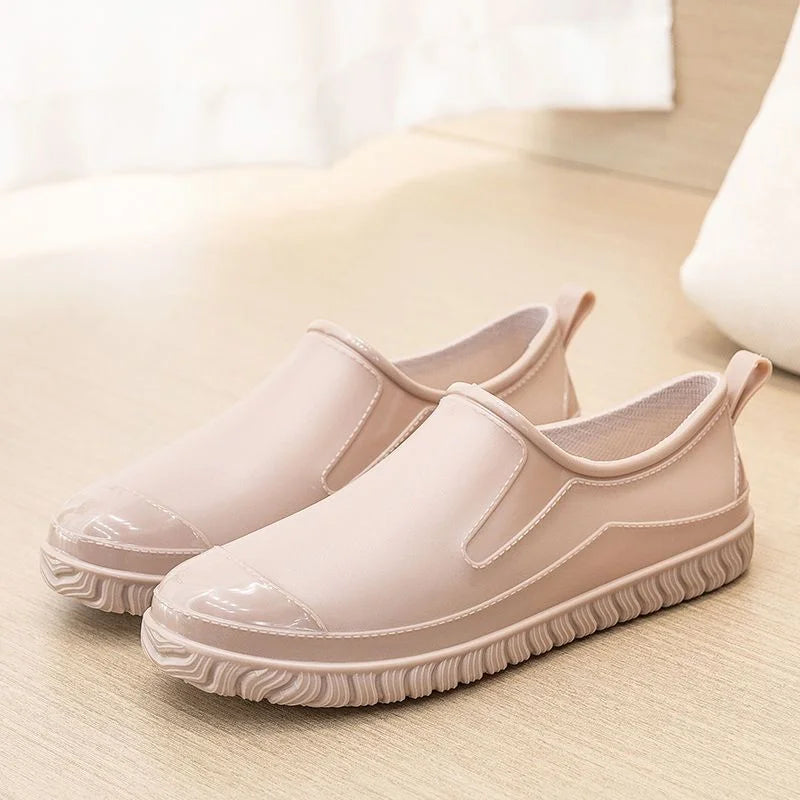 Mocassin de pluie imperméables et antidérapants - Femme