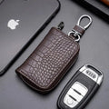 Porte-Clé en Cuir PU Rectangulaire à Crochet