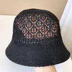 Chapeau de plage en osier tressé