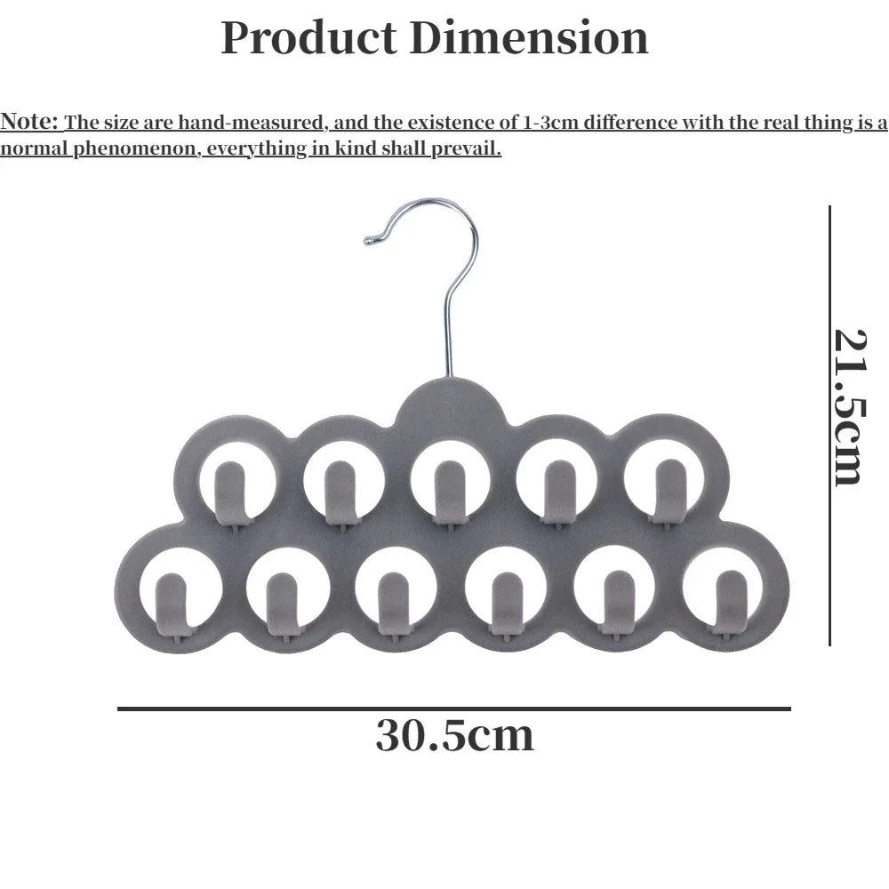 Cintre d'écharpes et foulards - 11 Crochets