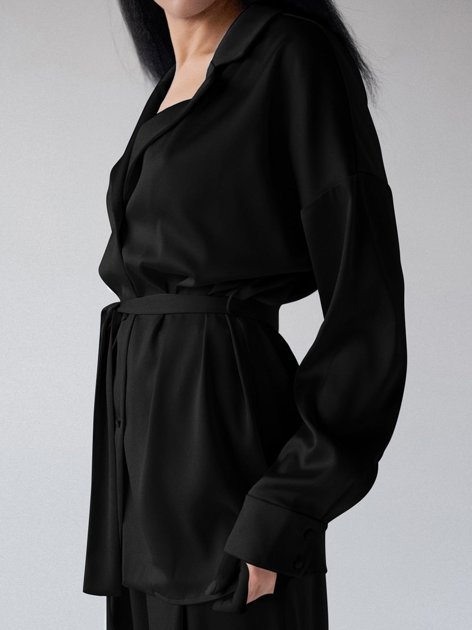 Pyjama satin ultra léger