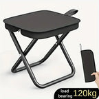 Tabouret Portatif de Camping - Pliable en Trousse