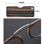 2x Lunettes de lecture portable sans branches avec étui SLIM
