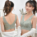 Brassière respirante et élastique en dentelle