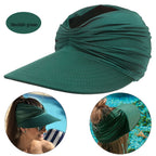 Visière large de plage tendance protection UV