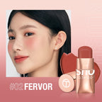 Stick maquillage 3 en 1 - Rouge à lèvre, fard à paupière et blush