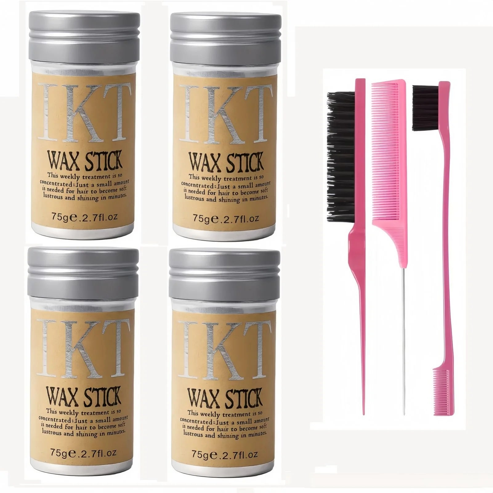 2x Stick Cire Coiffante Anti-Frisottis - Brosses & Peignes OFFERTS