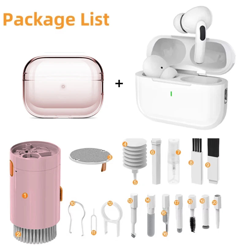 Écouteurs Sans Fil Bluetooth Pro 5 TWS Max - Case + Kit de Nettoyage OFFERT
