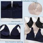 Soutien-gorge push-up sexy en V - Confort+
