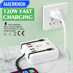 Multiprise Compacte 4 en 1 - Charge Rapide