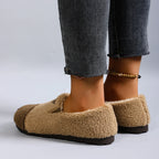 Mocassins Douillets Femme Semelle Antidérapante