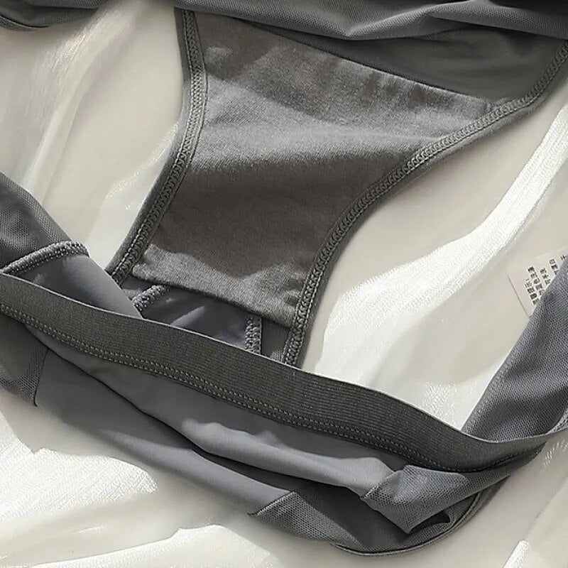 Lot de 3 culottes Soie Glacée & transparentes - Confort+