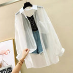 Chemise en mousseline de soie Femme