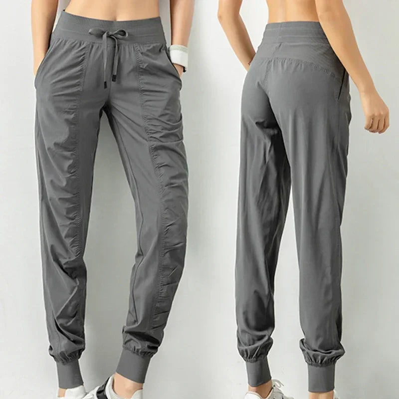 Pantalon de Jogging à Séchage Rapide et Cordon