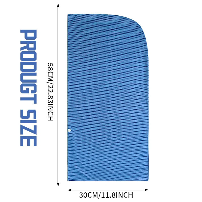 Serviette à Capuche 3 en 1 – Sèche, Anti-UV & Rafraîchissante
