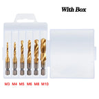 6Pcs Box Doré - Court