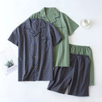 Ensemble Pyjama Japonais Léger Manches Courtes