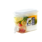 Lot de 2 Distributeurs de Boisson avec Robinet 3,5L pour Réfrigérateur
