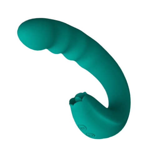 TONGUY - G-spot vibrator with rotating head and vibrating tongue