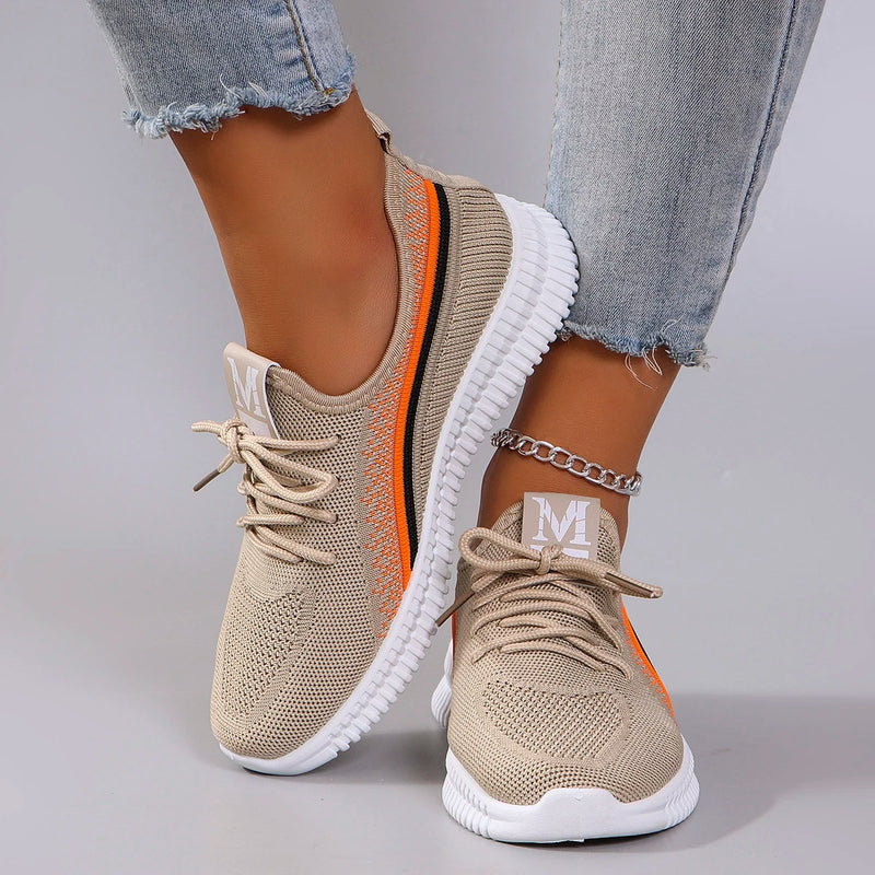 Sneakers Femme Confort Total – Semelle Antichoc