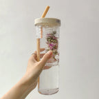 Gourde avec infuseur de fruits - Paille intégrée