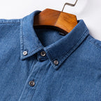 Chemise en Jean à Manches Longues Homme