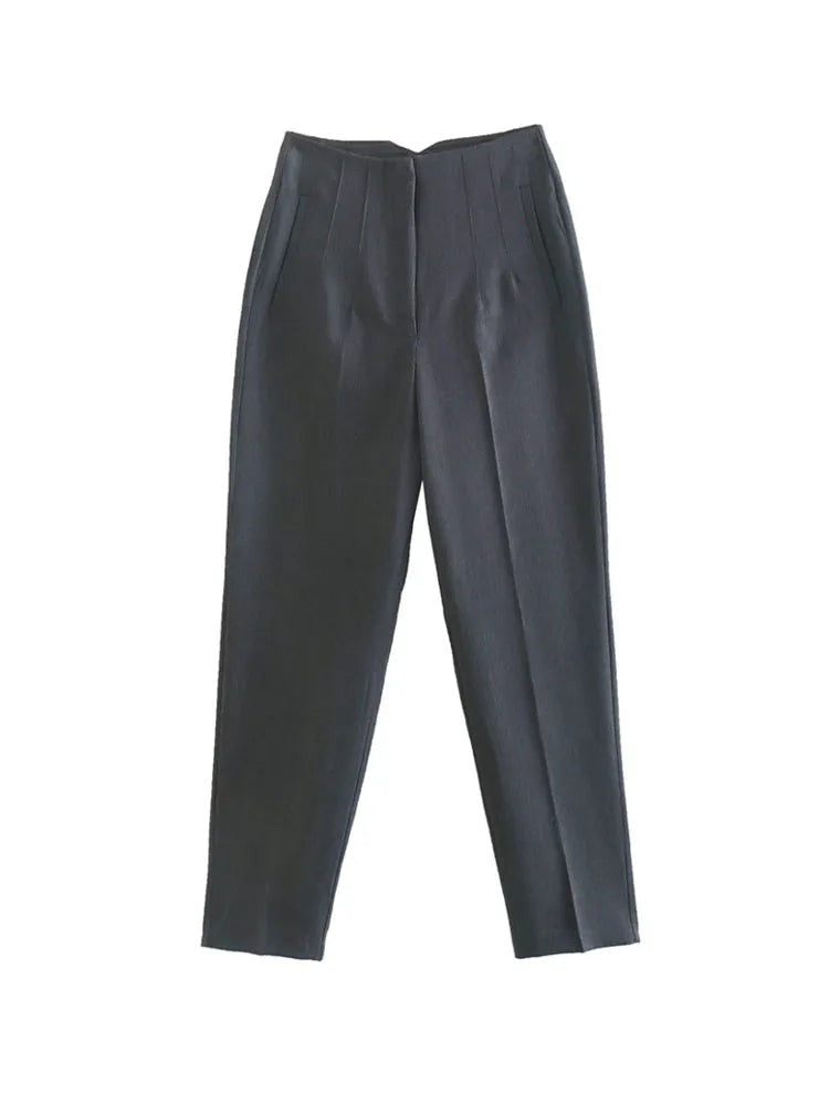 Pantalon élégant de Taille Haute pour femme