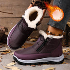 Bottes de Neige pour Femme Anti-Froid