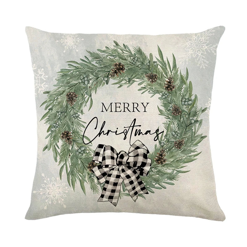 Housse de Coussin de Noël 45x45cm