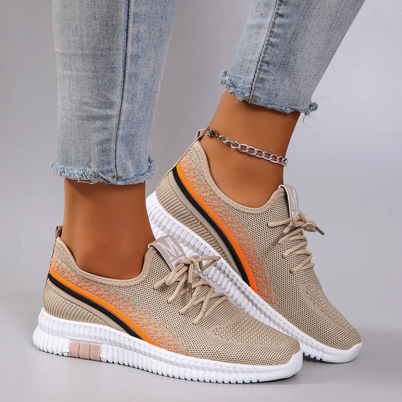 Sneakers Femme Confort Total – Semelle Antichoc
